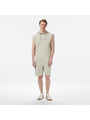 United4 Unıted4 Regular Fit Erkek Krem Şort.tas