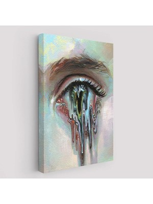 Beta Moda Hub Gözü Akan Kadın Dekoratif Tablo-