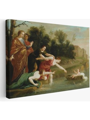 Beta Moda Hub Jacques Stella - Musa'nın Bulunuşu Tablosu - The Finding Of Moses-