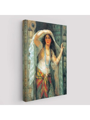 Beta Moda Hub Kapıdan Bakan Cariye Tablosu - Arthur Wontner -