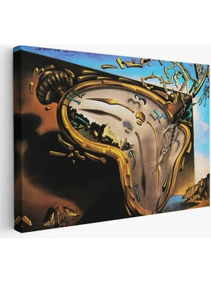 Beta Moda Hub Salvador Dali'nin Eriyen Saat Belleğin Azmi Tablosu-