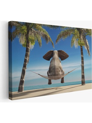 Beta Moda Hub Fil Dekoratif Kanvas Tablo