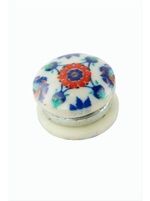 Aesco Çini Desenli Kupa Eşarp Mıknatısı 1 Adet