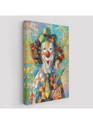 Beta Moda Hub Renkli Palyaço Tablosu-