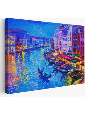 Beta Moda Hub Rusya Neva Nehri Manzarası Duvar Tablosu-