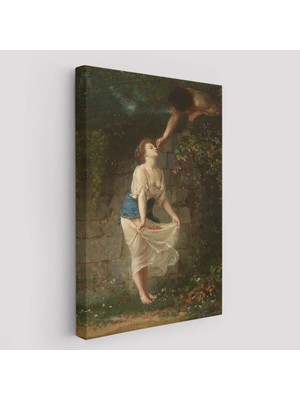 Beta Moda Hub Kiraz Toplayan Sevgililer Duvar Tablosu-