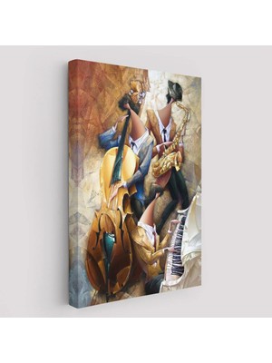 Beta Moda Hub Sürreal Müzik Grubu Duvar Tablosu-