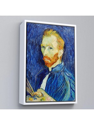 Beta Moda Hub Ahşap Çerçeveli Vincent Van Gogh - Otoportre Tablo-