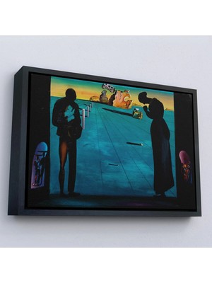 Beta Moda Hub Ahşap Çerçeveli Salvador Dalı - L'angelus Tablo-