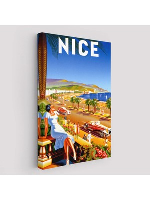 Beta Moda Hub Nice Sahil Yolu Duvar Tablosu-