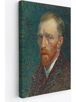 Beta Moda Hub Vincent Van Gogh'un Portresi 1887 Kanvas Tablo-