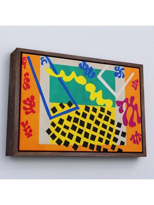 Beta Moda Hub Ahşap Çerçeveli Henri Matisse - Las Codomas Tablo-