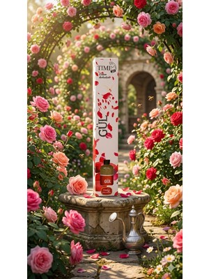 Can TIME24 Gül Oda Kokusu 50 ml – Çubuklu Ortam Kokusu | Kalıcı Gül Kokusu Reed Diffuser