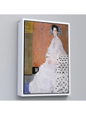 Beta Moda Hub Ahşap Çerçeveli Gustav Klimt Fritza Riedler'in Portresi Tablo-