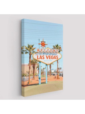 Beta Moda Hub Las Vegas Nevada Ünlü Tabelası Duvar Tablosu-