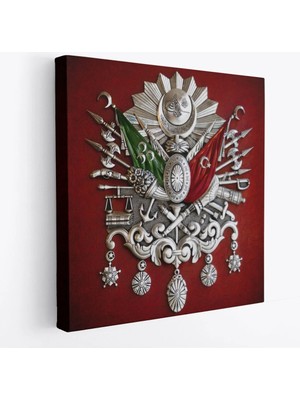 Beta Moda Hub Osmanlı Tuğrası Kanvas Tablo-