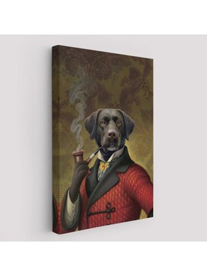 Beta Moda Hub Pipo Için Köpek Duvar Tablosu-