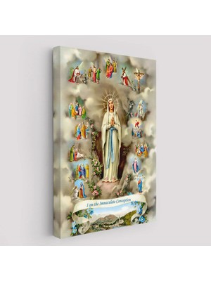 Beta Moda Hub Hristiyan Doğum Duvar Tablosu-