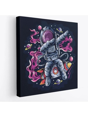 Beta Moda Hub Dans Eden Astronot Kanvas Tablo-