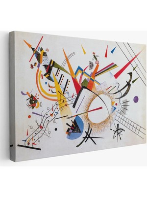 Beta Moda Hub Renkli Gerçeküstü Dekoratif Duvar Tablosu-