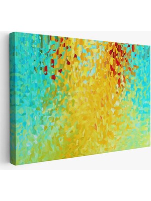 Beta Moda Hub Sürreal Renkler Senfonisi Tablosu-