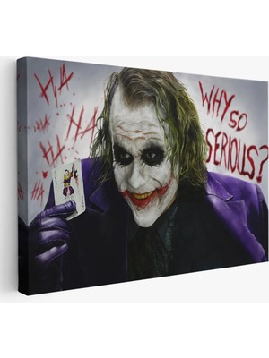 Beta Moda Hub Why So Serious Joker Tablosu-