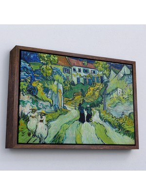 Beta Moda Hub Ahşap Çerçeveli Vincent Van Gogh - La Siesta Tablosu-