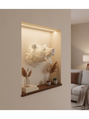 AyrStore Buğz Şeffaf Kablolu 50 Ampullü 5 Metre LED Işık Dekoratif Aydınlatma