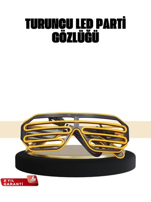 AyrStore Buğz Enerjik Gece Etkinlikleri Için LED Işıklı Gözlük