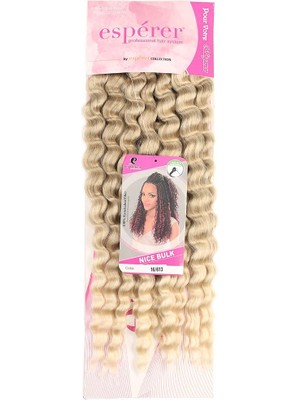 Kaia Life Nice Bulk Afro Su Dalgası  / Küllü Balköpüğü / Platin Ombreli