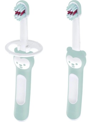 Mam Mavi Diş Kaşıyıcı Diş Fırçası 2'li Set