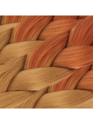 Kaia Life Afrika Örgülük Sen Ombreli  100 Gr. / Bakır / Karamel