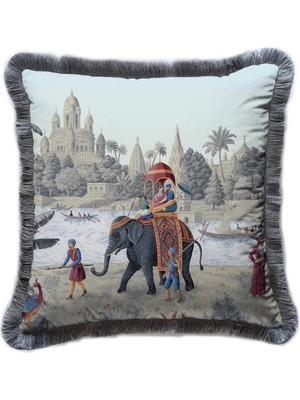 Adawall Otantik Manzara Dekoratif Kırlent