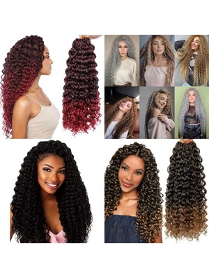 Kaia Life Afro Dalgası /siyah Kahve Ombreli 1/30