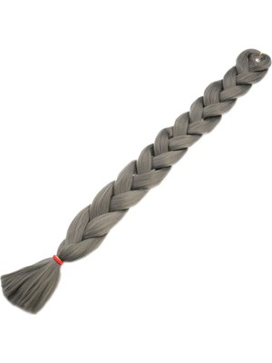 Kaia Life Afrika Örgüsü ve Rasta Için Sen  / Koyu Gri