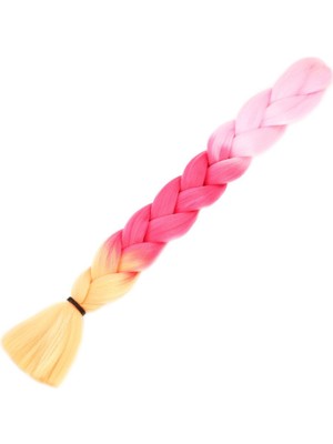 Kaia Life Afrika Örgüsü ve Rasta Için Sen Ombreli  / Açık Pembe / Koyu Pembe / Tcu