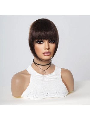 Kaia Life Yoğun Gerçek  Perçem / Koyu Kestane