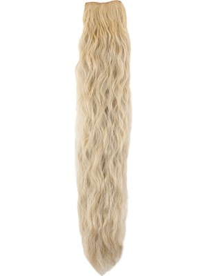 Kaia Life Fiber Sen Kabarık Dalgalı 8 Parça Çıt Çıt / Balköpüğü Platin Röfleli