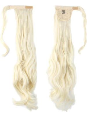 Kaia Life Bağlamalı Dalgalı At Kuyruğu / Açık Platin