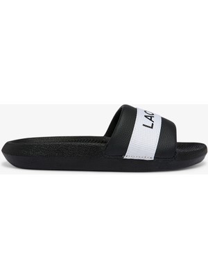 Lacoste Croco Kadın Siyah Terlik