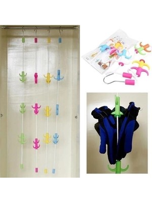 AyrStore Buğz Dolap Içi Düzenleyici Askı Elbise Giysi Organizer Sihirli Askılık