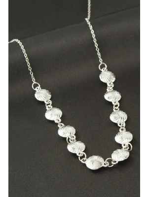 Esranın Dünyası Yuvarlak Çizgili Şans Zincir Kolye RSBİJ34-ESRDNS