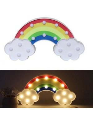 Cngzhn LED Işıklı Gökkuşağı Gece Lambası