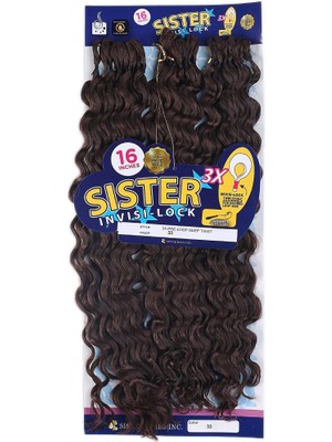 Kaia Life Afro Dalgası  / Koyu Kahve 33