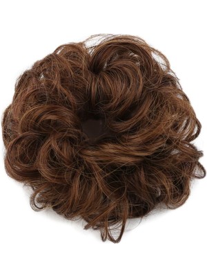 Kaia Life Lı Lastikli Topuz Toka / Karamel