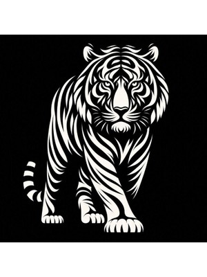 SS Cnc Sscnc Dekoratif Lazer Kesim Aslan (Lion) Duvar Tablosu (40X40 Cm)