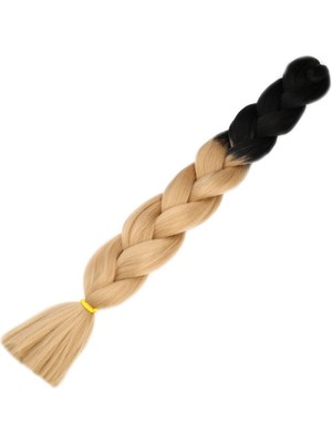 Kaia Life Afrika Örgüsü ve Rasta Için Sen Ombreli  / Siyah / Balköpüğü