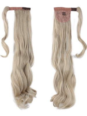 Kaia Life Bağlamalı Dalgalı At Kuyruğu / Balköpüğü Platin Röfleli