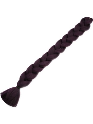 Kaia Life Afrika Örgüsü ve Rasta Için Sen  / Mürdüm Moru