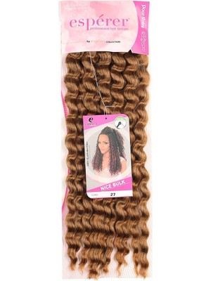Kaia Life Nice Bulk Afro Su Dalgası  / Karamel